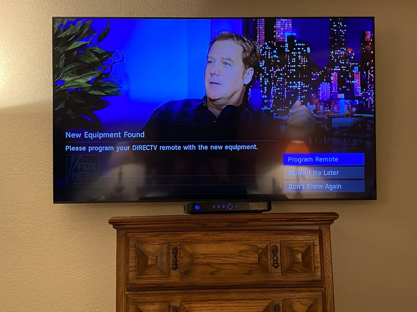 65-inch Samsung TV wall-mounted with concealed in-wall wiring in San Jose